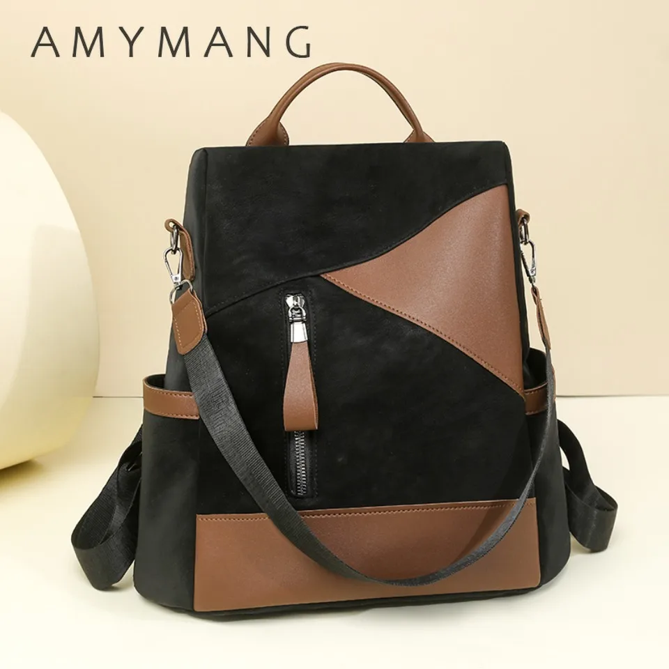 

Women's fashionable backpack, shoulder bag, travel multifunctional bag, handbag, handbag, suitable for different scenarios