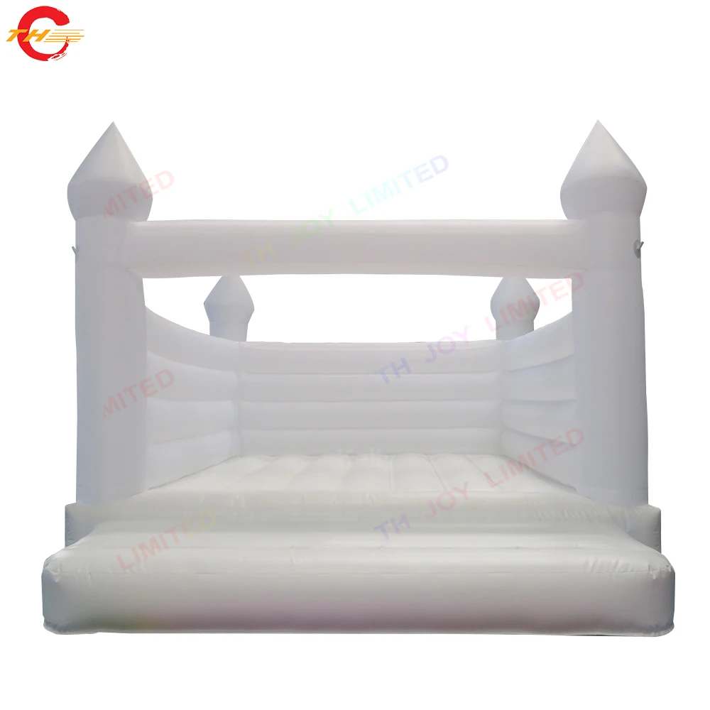 Free Shipping Commercial Inflatable Wedding Bouncer Bouncy Castle Moonwalk for Sale