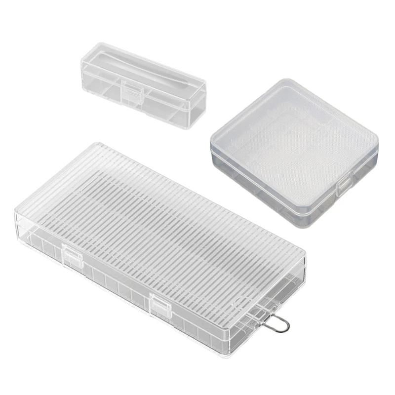 Battery Storage Box Secure Store for 18500 Battery Storage Case Prevents Damage H7JF