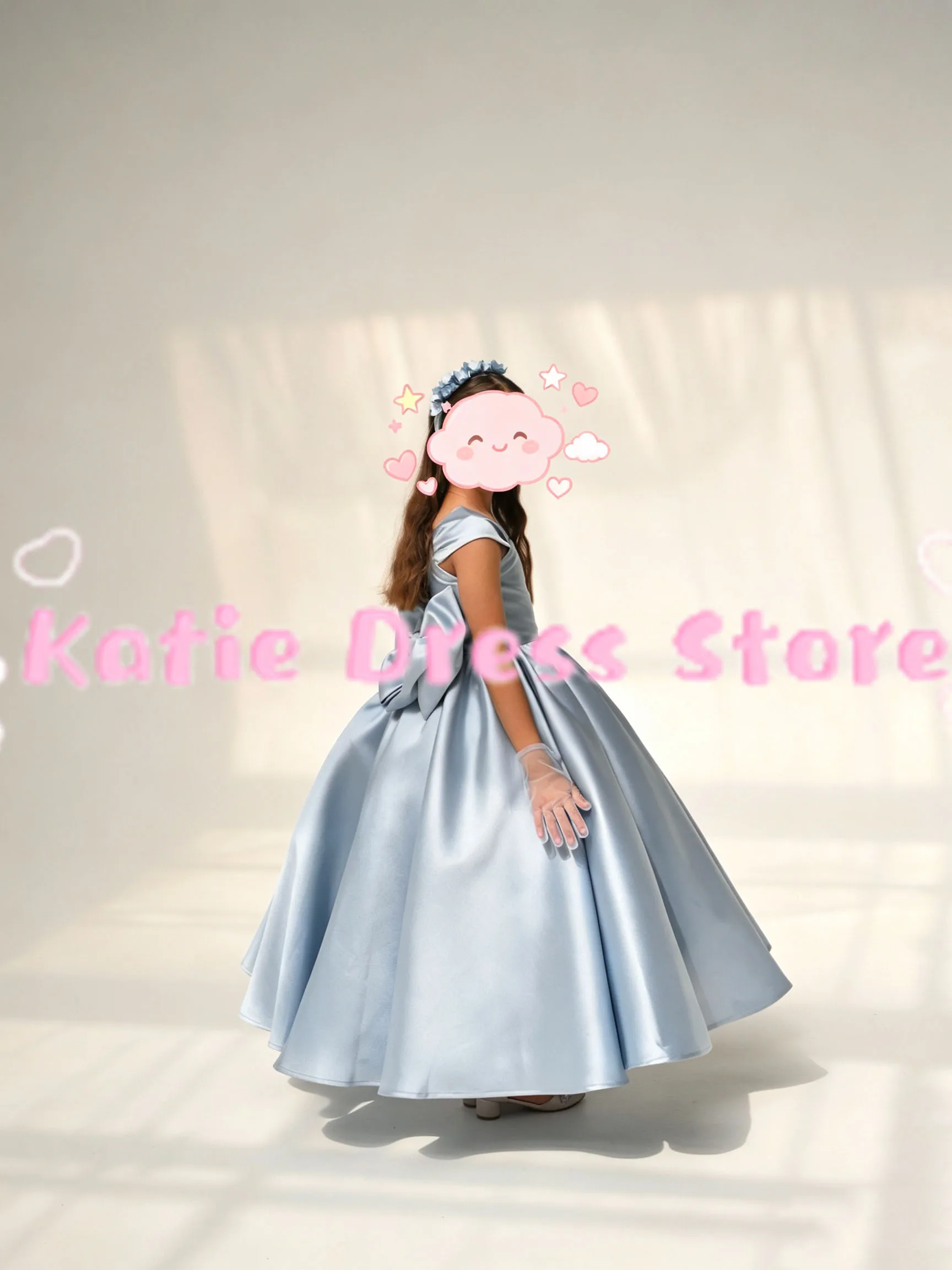 robe-bleue-a-fleurs-pour-filles-en-satin-sans-manches-style-princesse-bouffante-pour-mariage-fete-d'anniversaire-premiere-communion-robes-de-bal-personnalisees