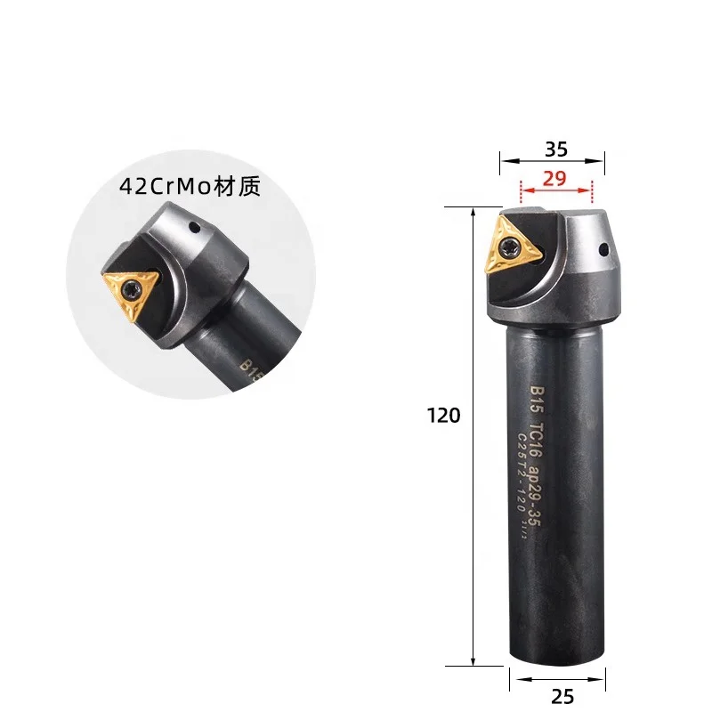 

CNC 15 Degrees Internal Turning Tool Holder for Milling Machine