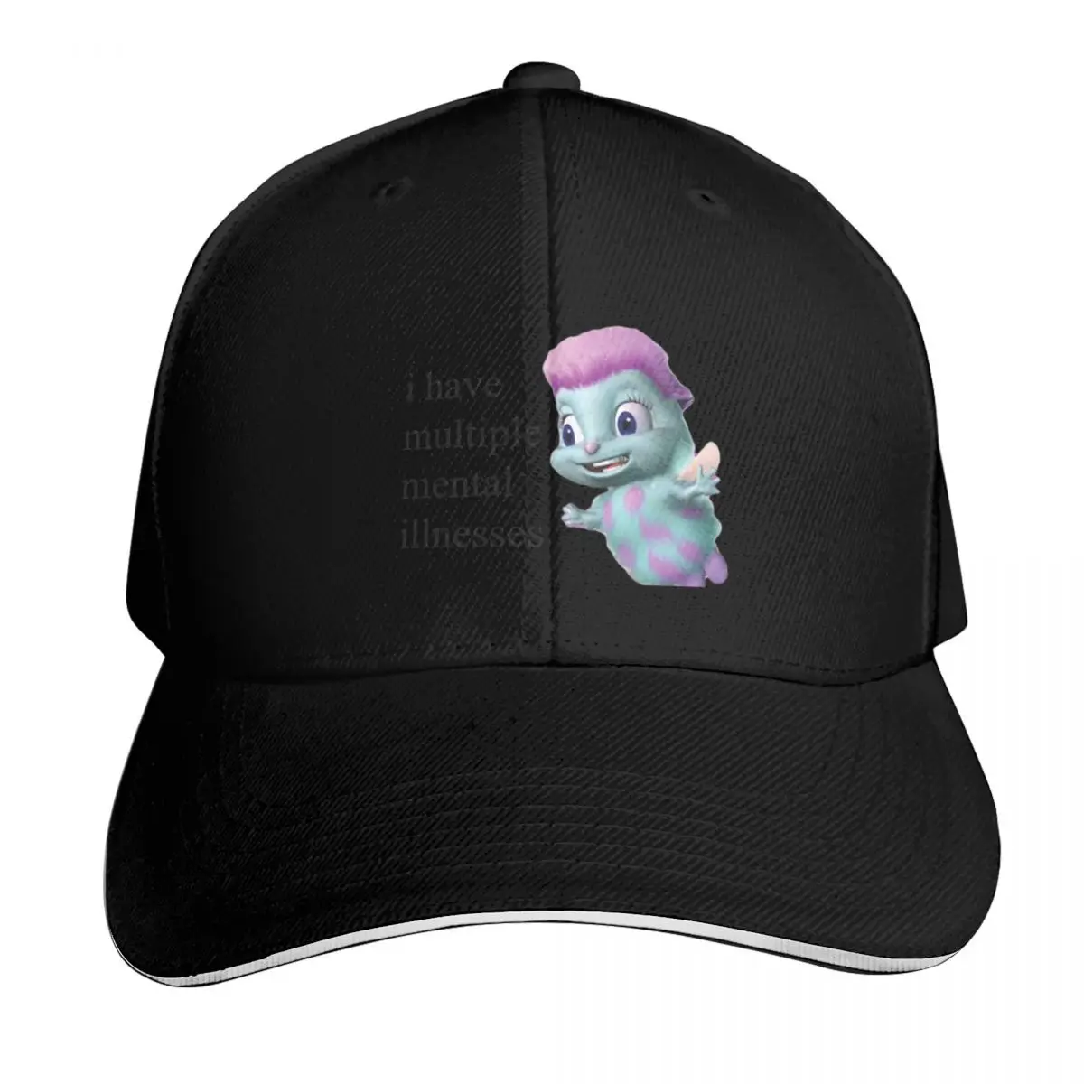 Bibble Mental Illness Rights Baseball Cap Unisex for Men Women Outdoor Golf Running Hiking Summer Beach Travel