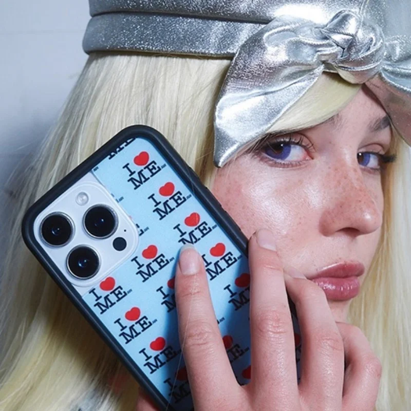 حافظة هاتف Wildflower l Heart Me LOVE Oneself لهاتف iPhone 16 15 14 13 12 17 Pro Max Plus Air 16pro WF حافظة مضادة للصدمات #5