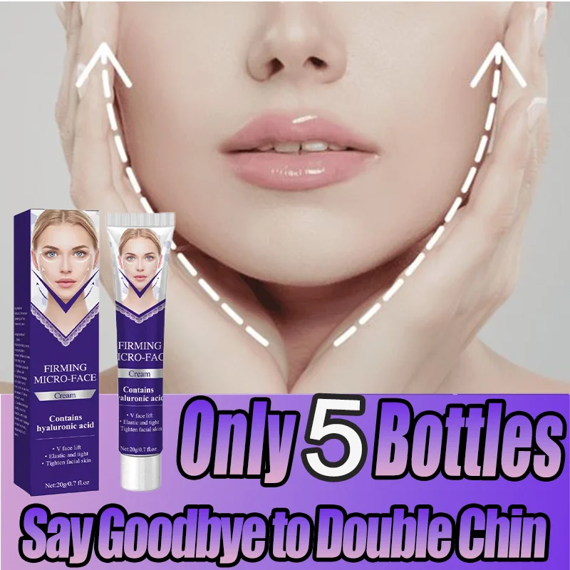 V-Shape Firming Face-lift Cream Removal Masseter Muscle Double Chin Face Fat Burning Anti-aging Products