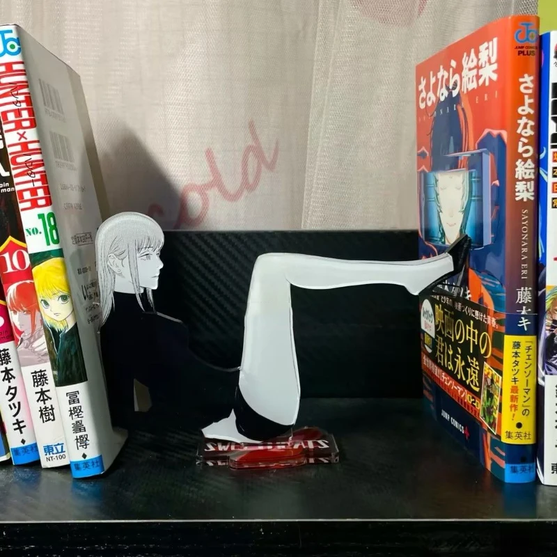 Anime Kettensäge Mann Power Makima Reze Cosplay Figur Stehen Acryl Stehende Platte Ornament Zubehör Dekoration Requisiten