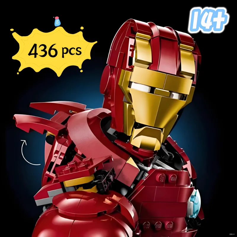 Costume de super-héros MK4 Mech, briques de construction, ensemble de blocs de construction de guerrier Mech, Compatible 20225, cadeau pour enfants et adultes, 76327