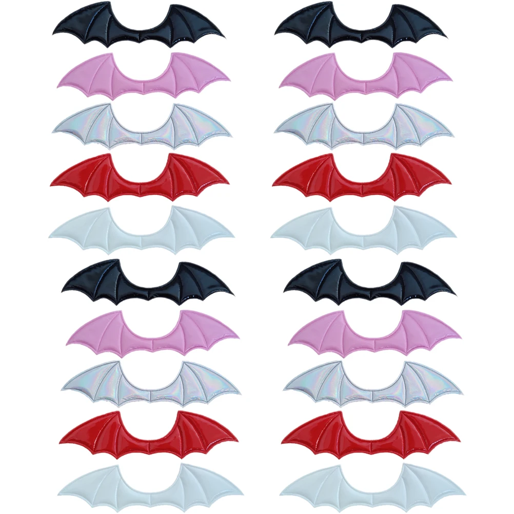

20pcs Small Hair Jewelry Decoration Favor For Clothes Diy Crafts Halloween Craft Wings Party Cloth For Crafts Bat Sewing Supply