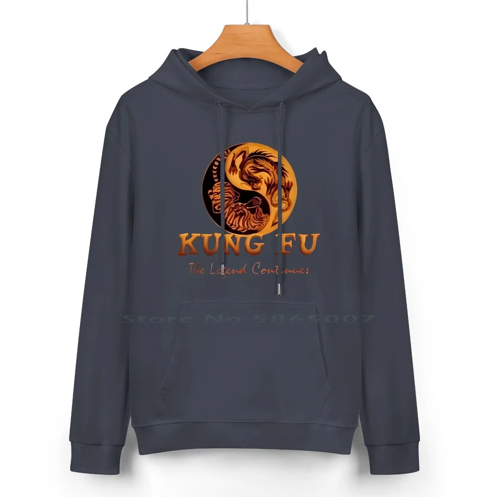 Kung Fu The Legend Continues Pure Cotton Hoodie Sweater 24 Colors Kung Fu The Legend Continues Peter Caine Kwai Chang Caine Tv