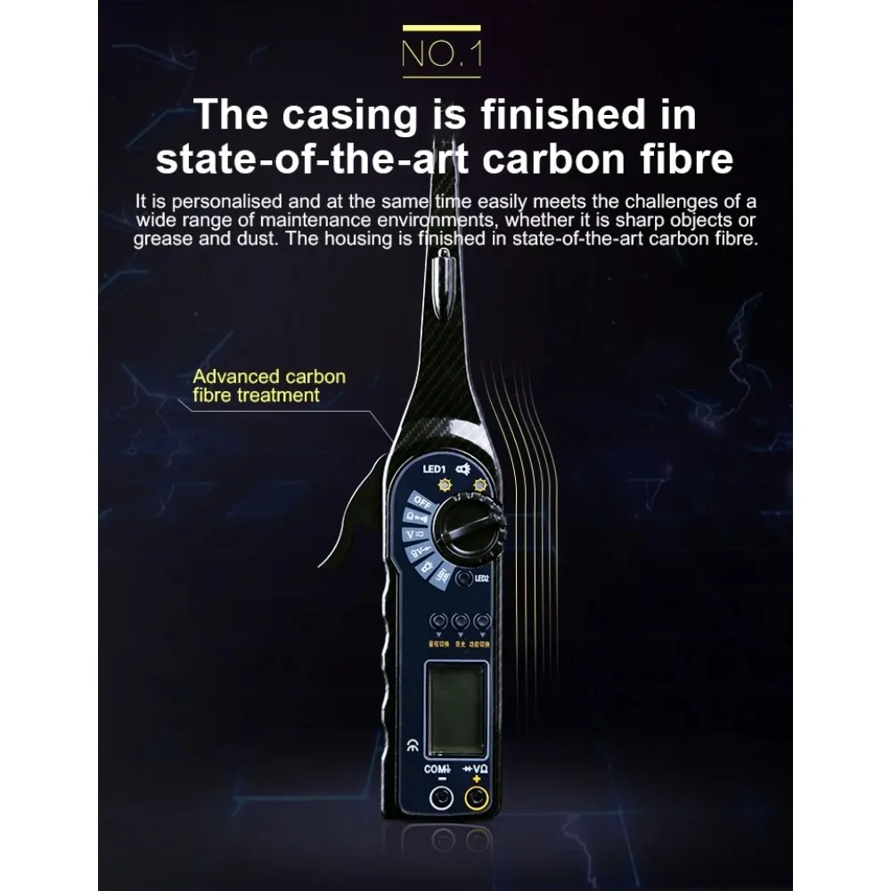 

Automotive Circuit Tester Line Short Circuit Finder Auto Repair Multimeter Electrician Tools