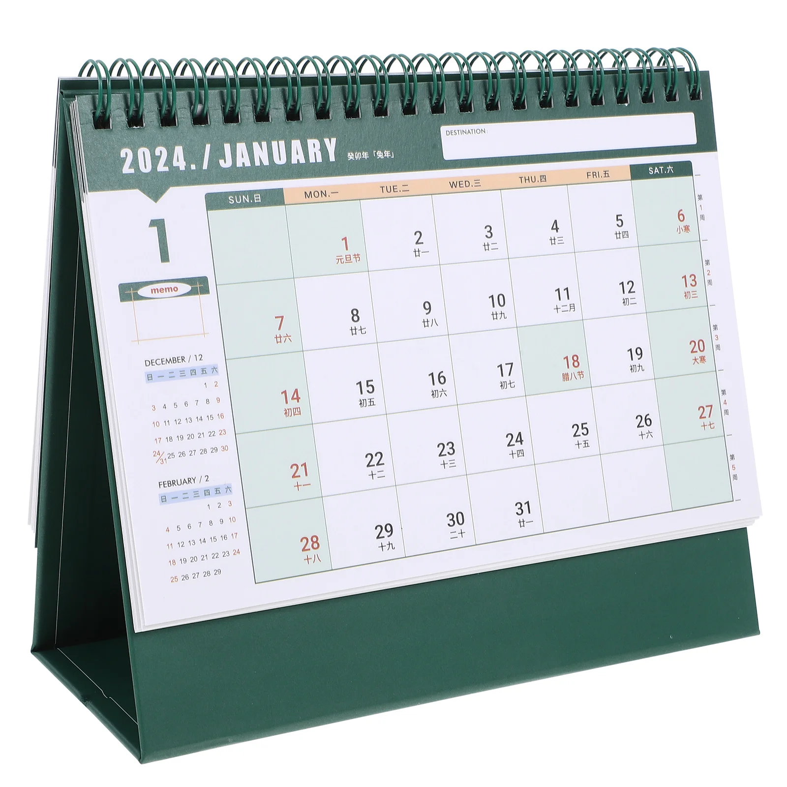 

Настольный календарь с большой сеткой, минималистичный складной базовый настольный ежемесячный календарь с еженедельными записками, офисный классный настольный органайзер