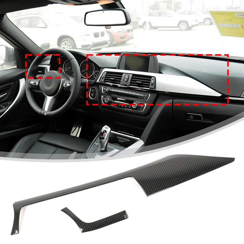 

Для BMW 3 серии F30 2013-2019 ABS центральное управление приборная панель декоративная защитная панель крышка отделка наклейка аксессуары