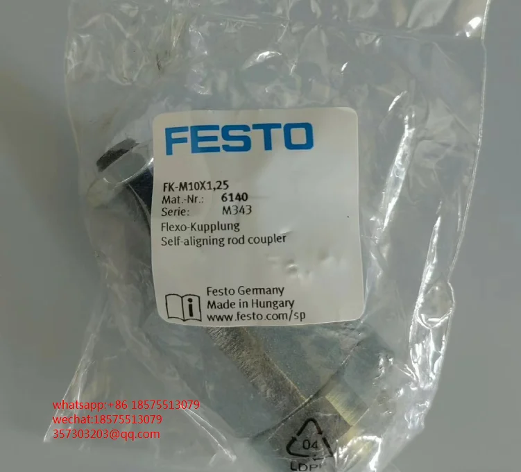 

FOR FESTO FK-M10X1,25 6140 Connector 1 PIECE