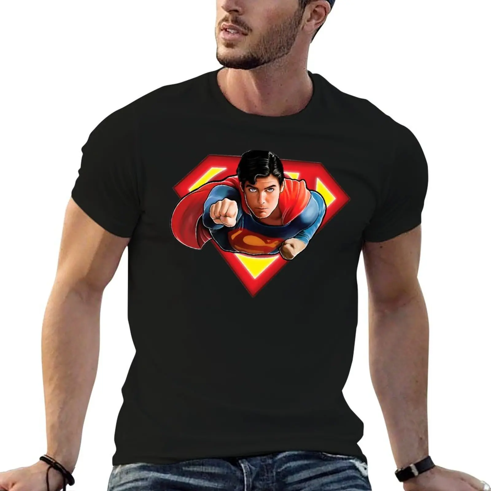 

Man of Steel T-Shirt t shirts designer anime t shirts oversize T-Shirt