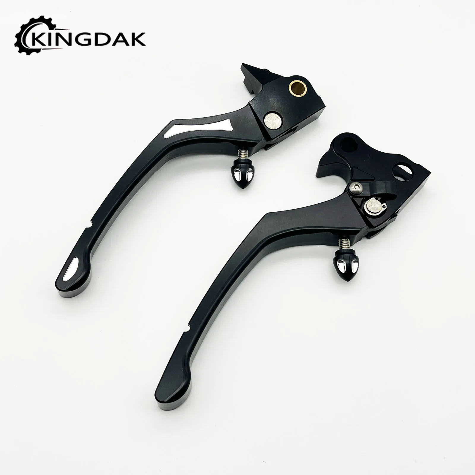 Motorcycle CNC Aluminum Regulator Brake Clutch Handle Levers Black For Harley Sportster XL883 XL1200 X48 2004-2013