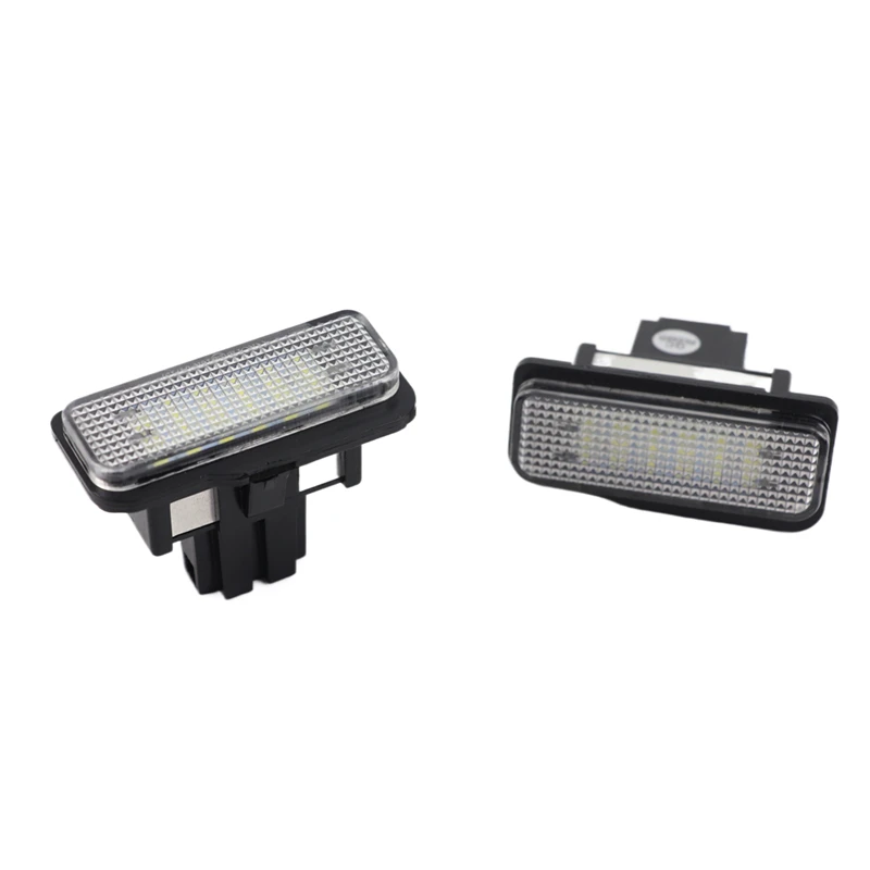 12V LED Number License Plate Light Lamp CANBUS For Mercedes Benz E-Class W211 S211 CLS-Class W219 C-Class S203 SLK-Class R171