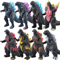 Godzilla King of Monsters Runaway Mechanical Red lotus Planet Godzilla Action Figure Collection Model Toy Kid Birthday Gift