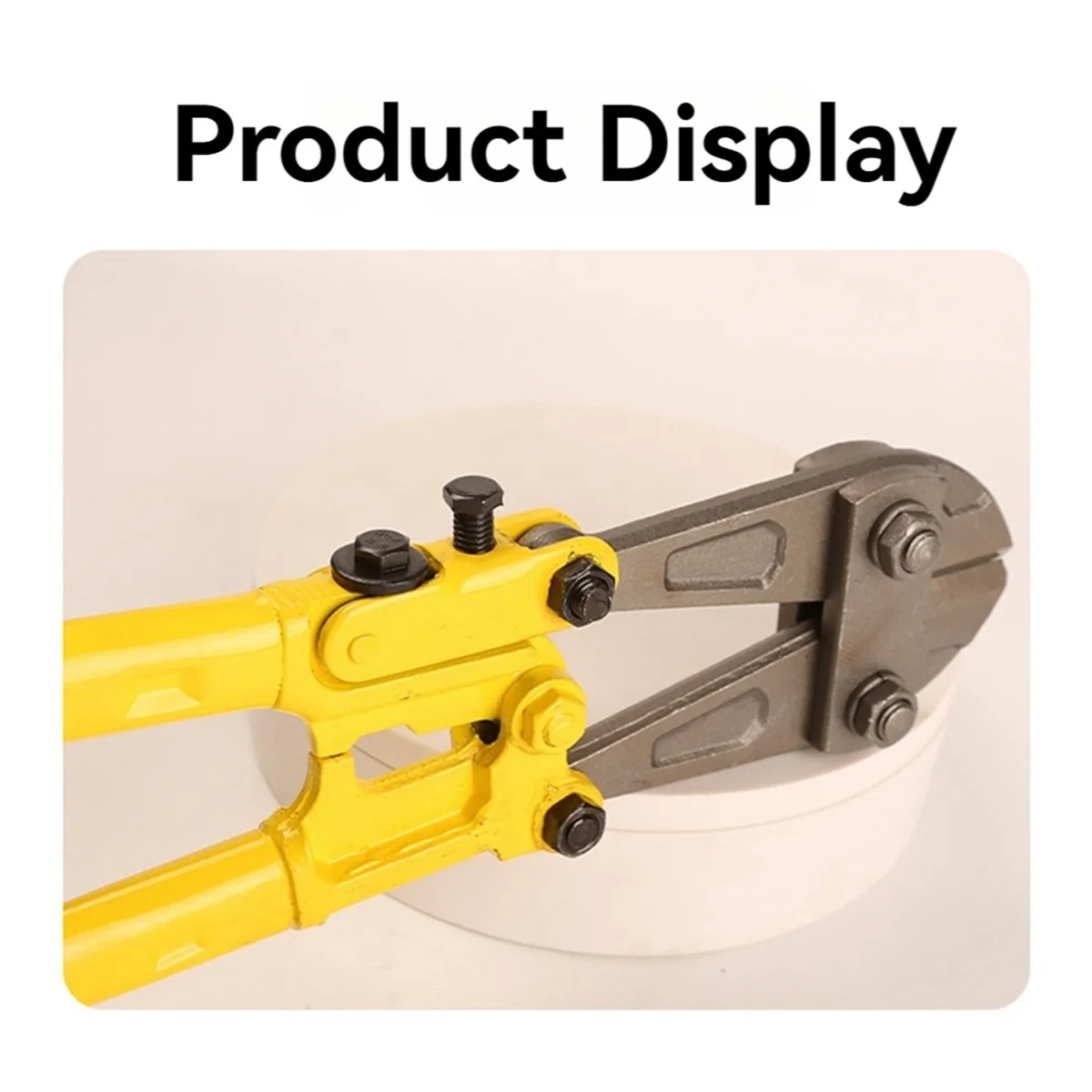 A96Q-18In قواطع الترباس المتوسطة مقابض مطاطية مريحة ذات قبضة ناعمة تخفيضات السياج والأسلاك والسلسلة والمسامير والمسامير والأقفال المتوسطة