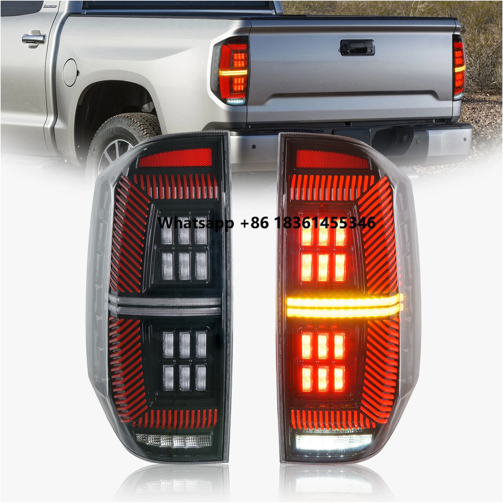 

For Tundra 2014 -2020 Rear Stop Lamp Auto Parts for tundra Body Kits Car Led Taillight Tail Light
