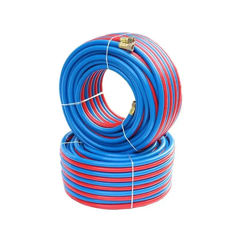 8mm Oxygen Tube High Pressure Wear-resistant LPG Gas Hose Explosion-proof Propane Acetylene Pipe With M16 Connecting Nuts