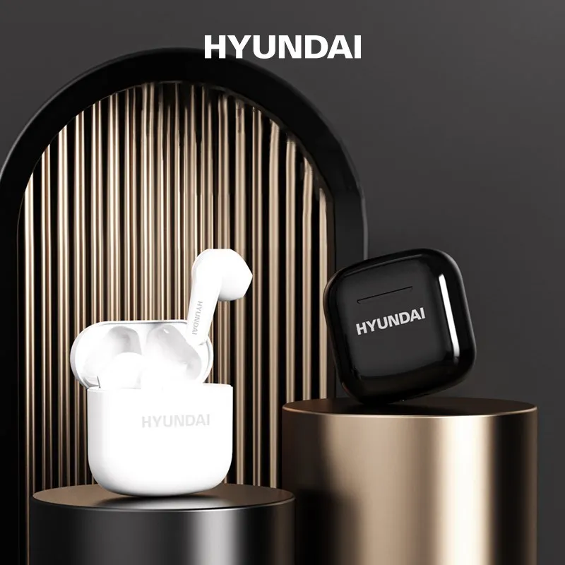 HYUNDAI HY-T14 TWS Earbuds HiFi Sound Long Standby Low Latency Clear  Bluetooth Wireless Earbuds Gaming Sports Headphones 2023