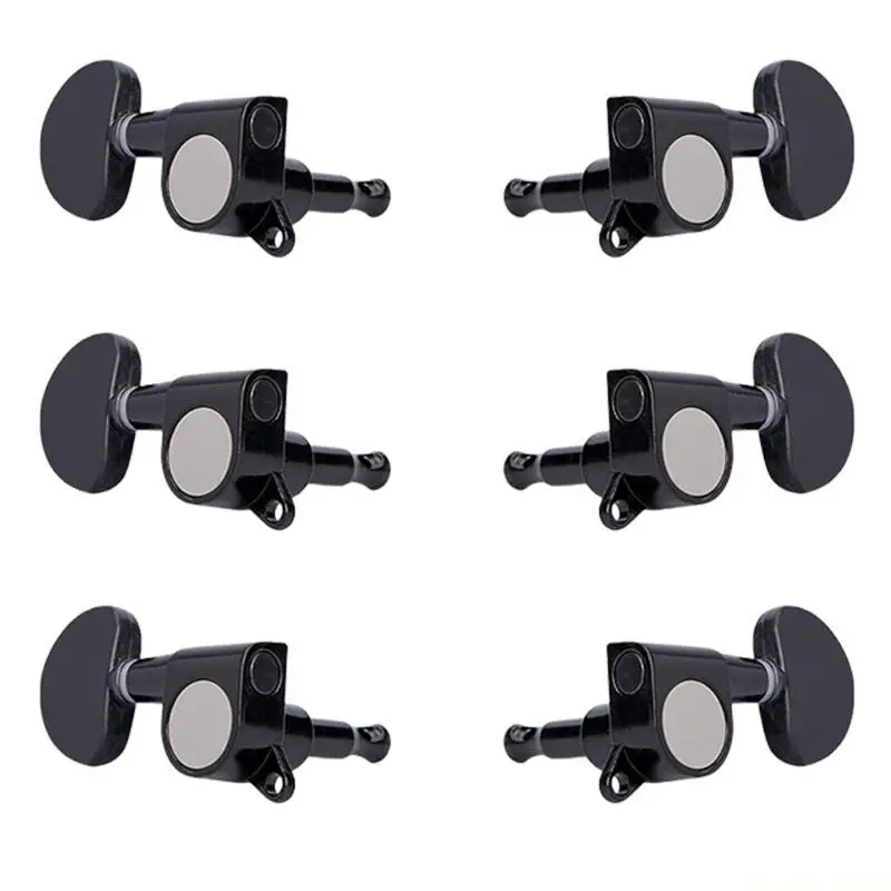 M5TC 6Pcs 3L3R Guitar String Tunings Pegs Sealed Machine Head Tuners Tunings