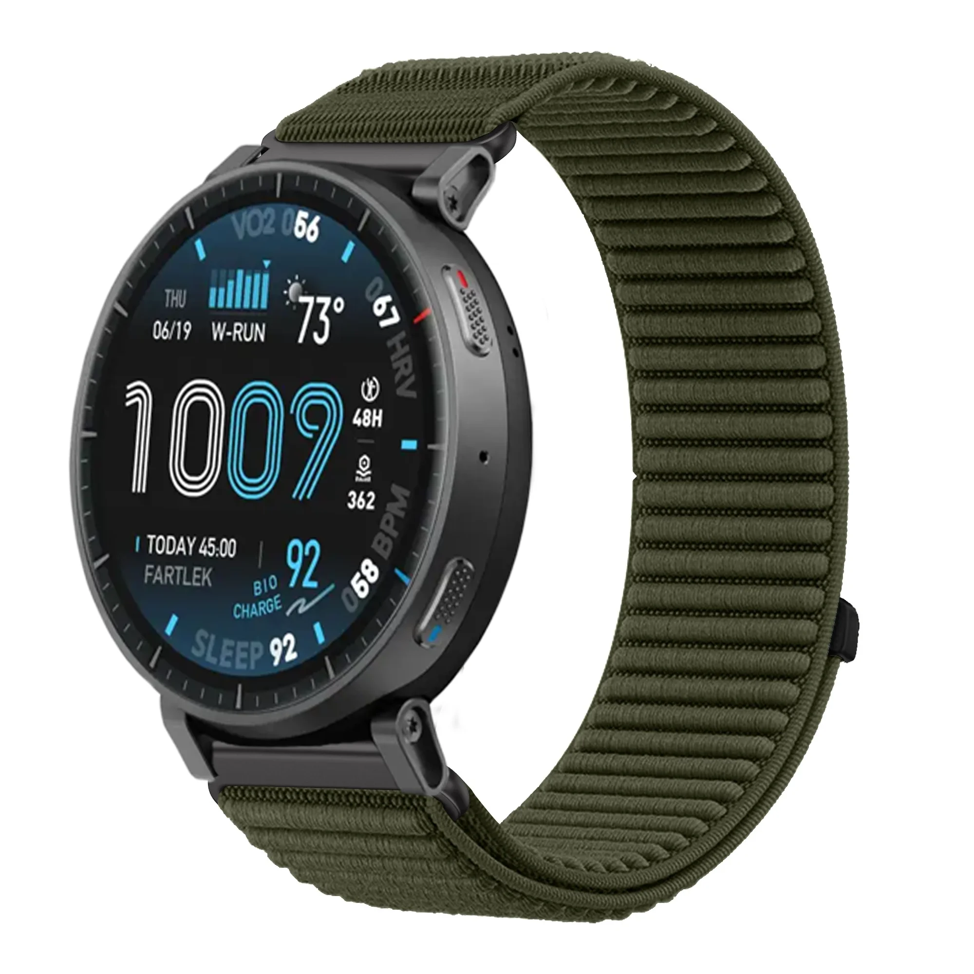 18/20/22mm Nylon Band for Amazfit  Active Max T-Rex3 Pro 48mm 44mm Helio Bip 6 Balance 2 Strap Amazfit Active 2 Square Bracelet image 4