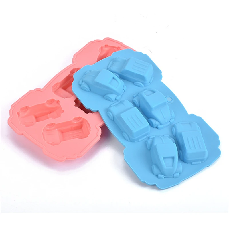 Moule à gâteau en silicone pour voiture, chocolat, glace, pudding, fait à la main, Regina, D994