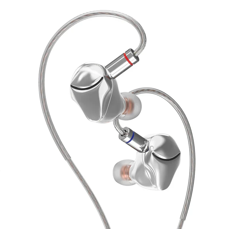 HIDIZS MK10 ArcSonics In-Ear Oortelefoon met 1DD Dynamische Driver Hi-Res Audio Zinklegering Behuizing 0.78mm Bedrade HiFi Oordopjes