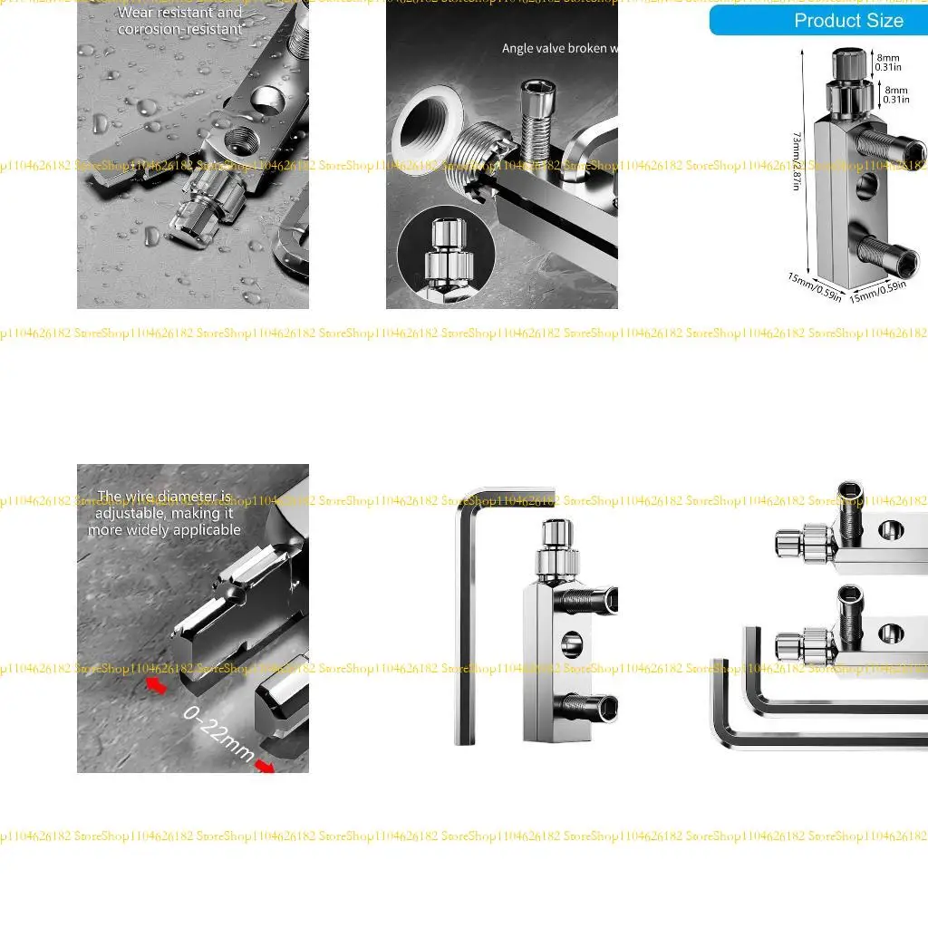 

Q2Q4 крепкий комплект винтовых экстракторов "3/4" для деревянных поверхностей и ремонта сантехники