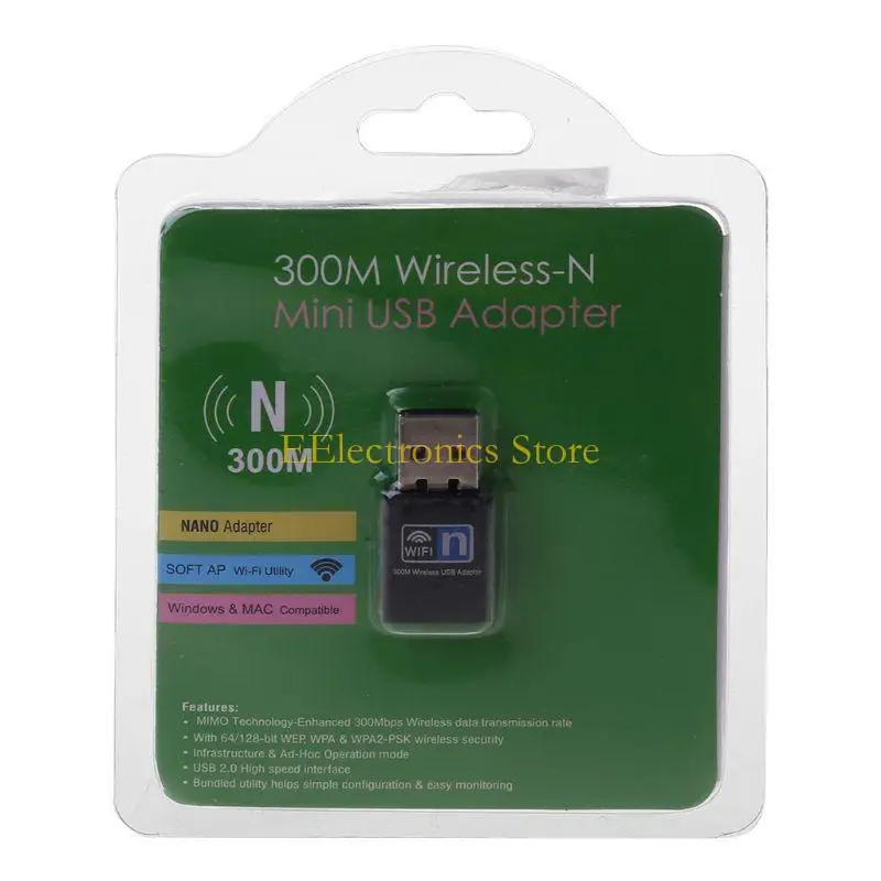 

B03C 300Mb Wifi Adapter RTL8192 Usb Receiver wi-fi LAN Adapter for Notebook