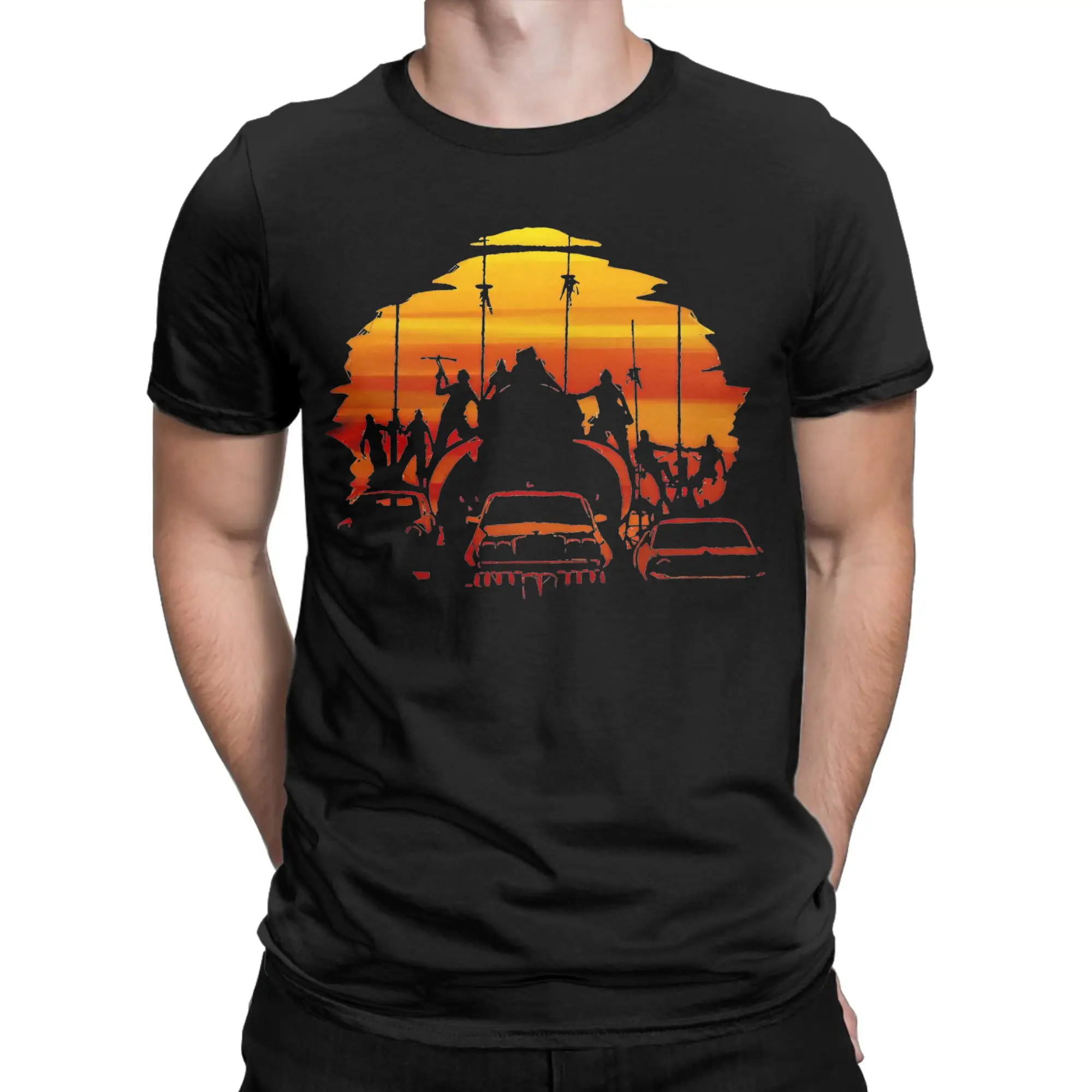 Men Women Green Mad Max Fury Road T Shirts  Pure Cotton Clothing Vintage Short Sleeve O Neck Tee Shirt New Arrival T-Shirt