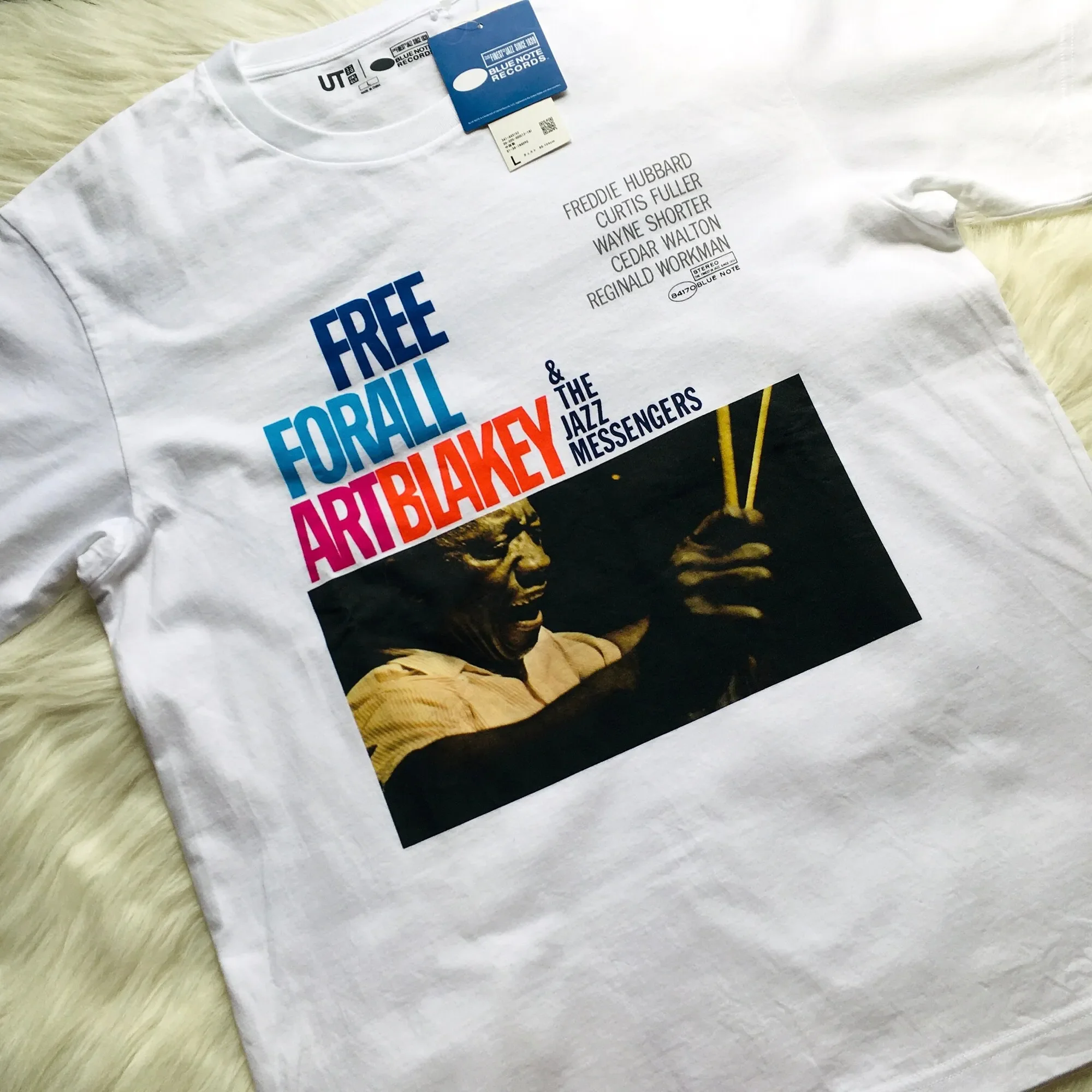 Футболка Art Blakey Jazz Messengers Blue Note Records Miles Davis Thelonious Monk John Coltrane Bill Evans Drum Piano