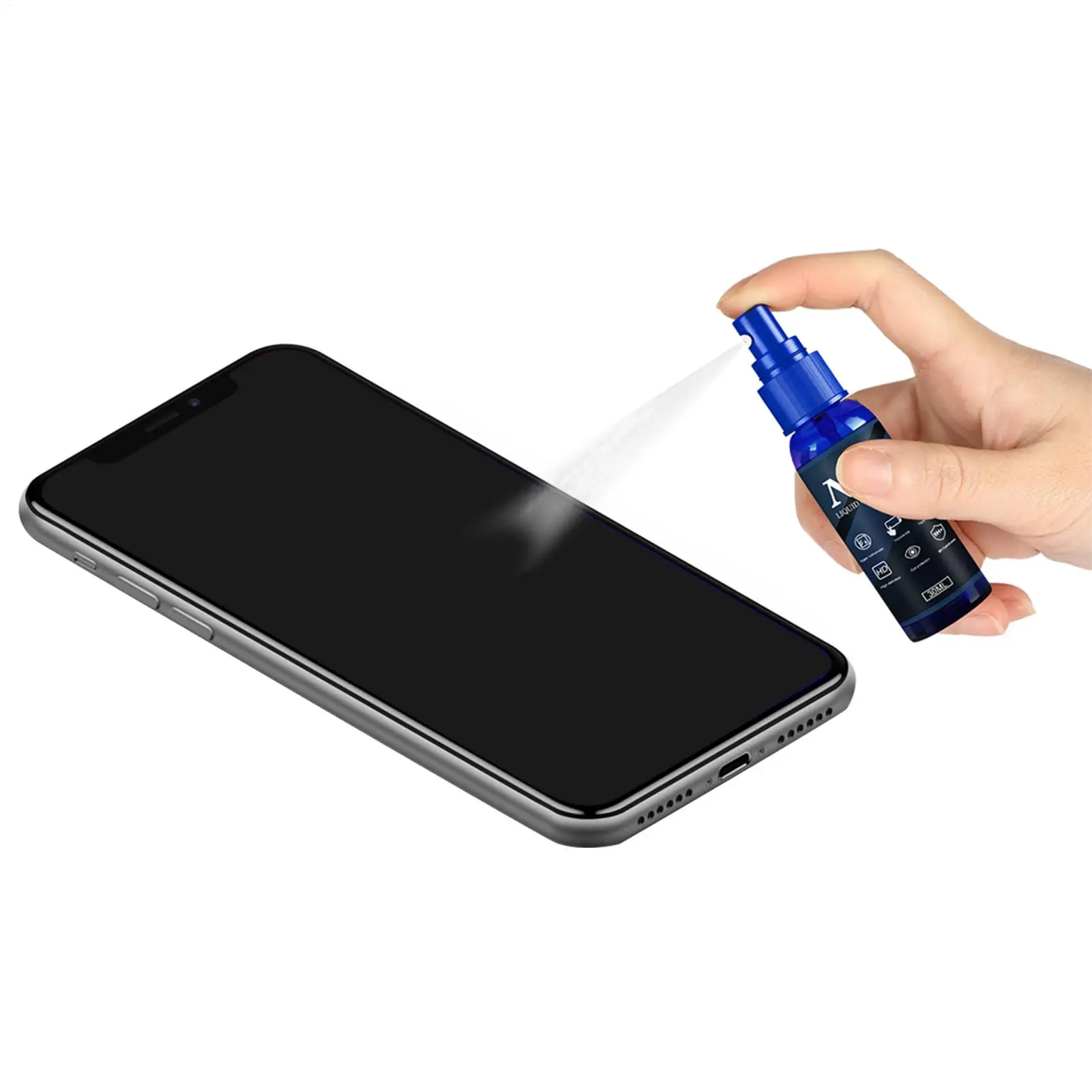 Liquid Screen Protector Spray Screen Hydrophobic Coating Protect Film Anti-scratch Anti-fingerprint Reparatie Oleophobic Agent