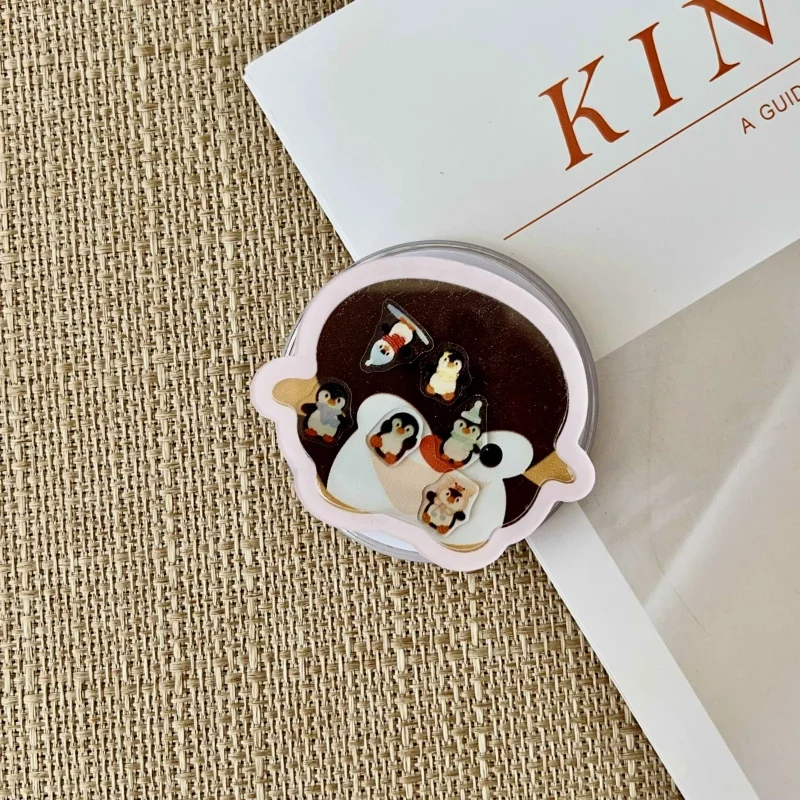 

Милый мультяшный зыбучий песок для Magsafe Griptok, держатель для телефона, подставка для кольца на палец, поддержка IPhone 15, кронштейн для девочек