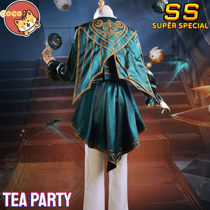 Identity V Tea Party Acrobat Cosplay Costume Identity V Cosplay Mike Morton Costume and Cosplay Wig CoCos-SS