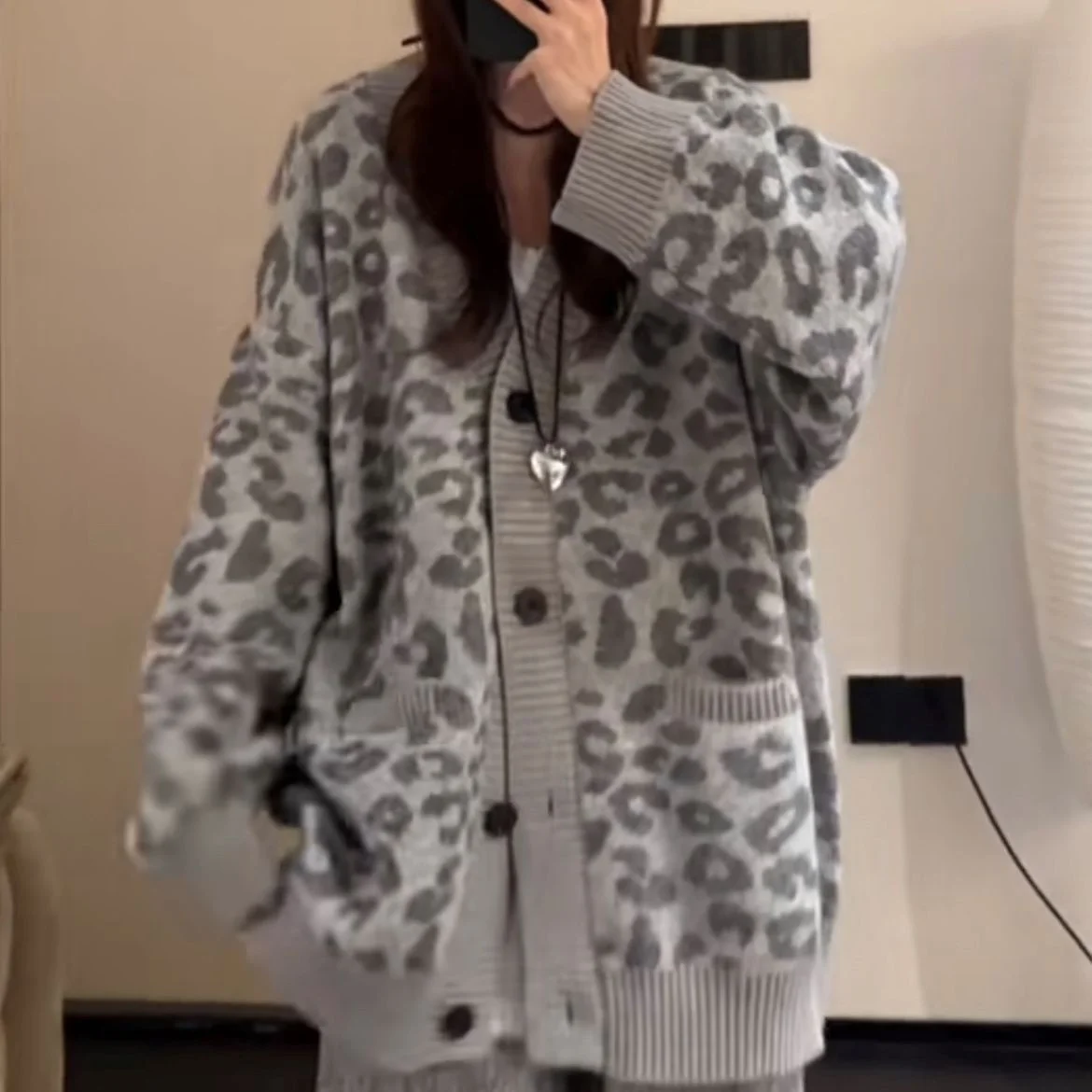 

Mid-Long Cardigans Long Womens Winter Anti-Pilling Relaxed-Fit Versatile Crew-Neck Chunky Soft Ethereal Wrap Bow Patchworked Y2K