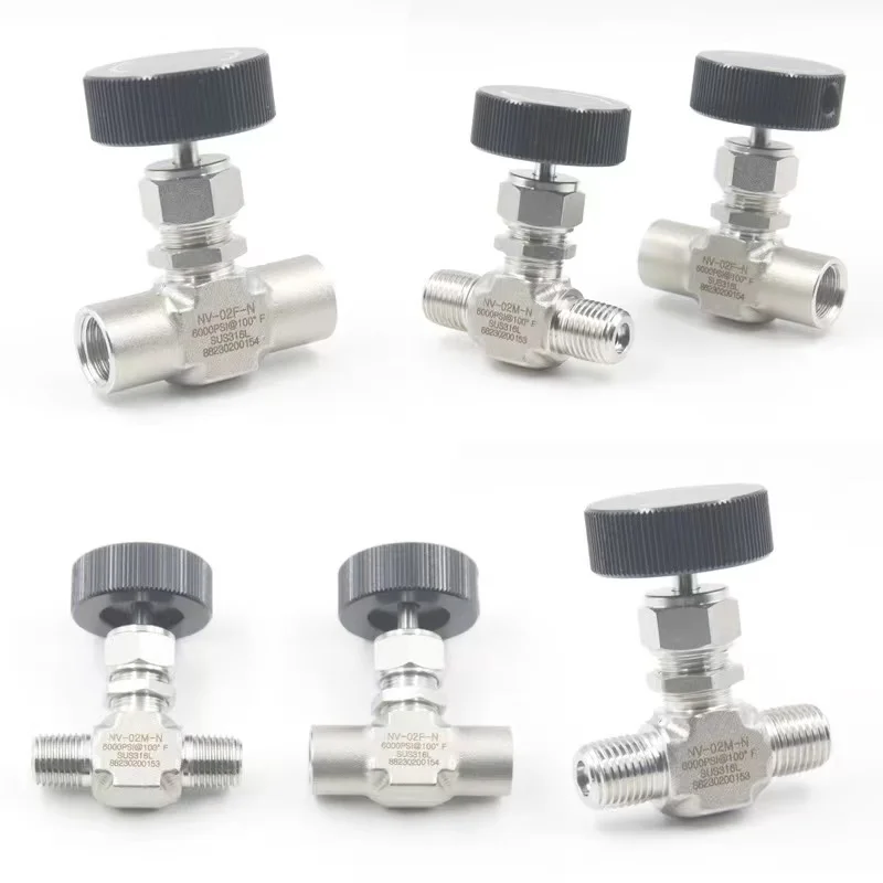 صمام لولبي Free ship Adjustable Needle valve 1/8\ صمامات أخرى — تفصيل 2