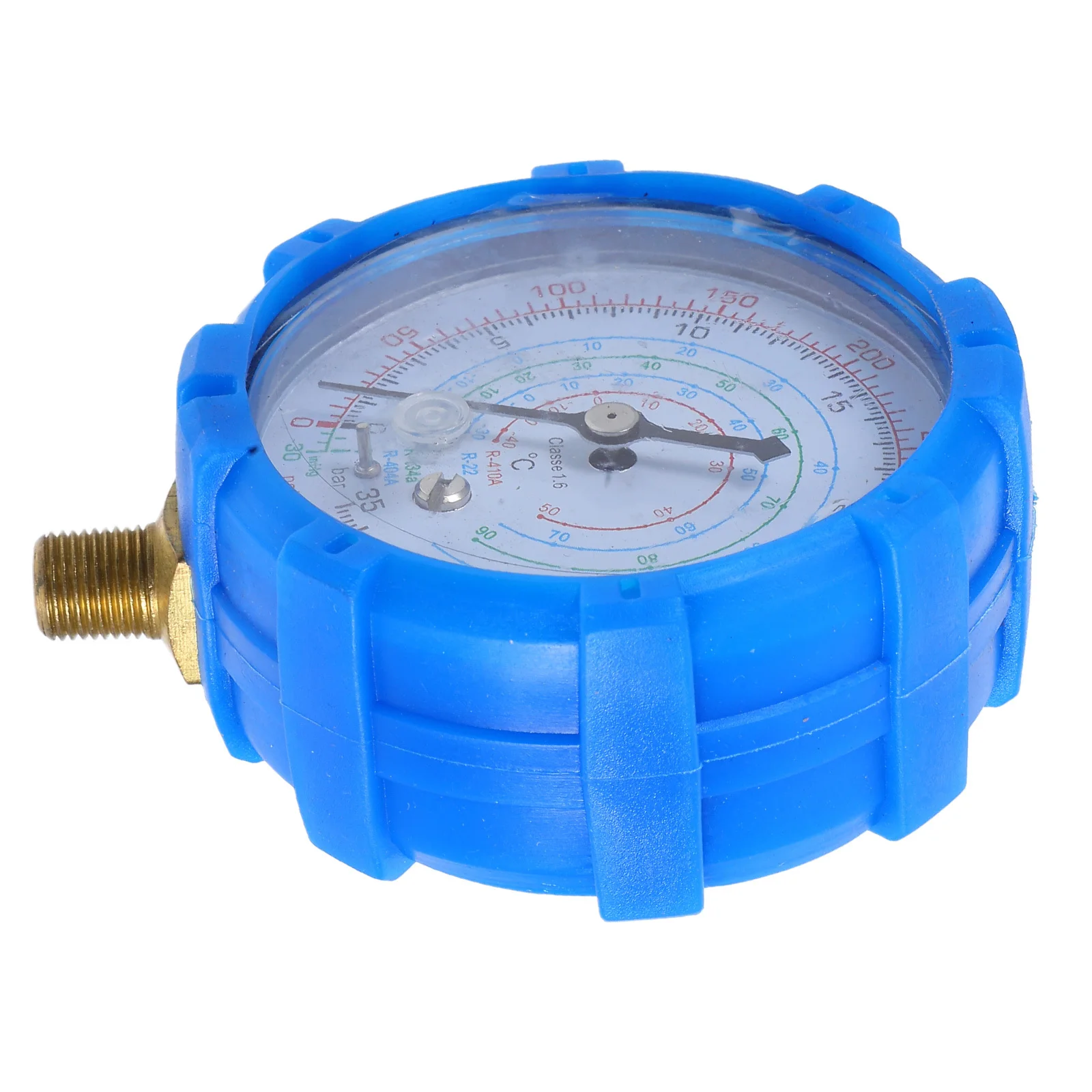 Fluorine Gauge Head High Precision Ac Pressure Measurement Tool For Automotive Cooling System Hvac Manifold Gauge Set, Car