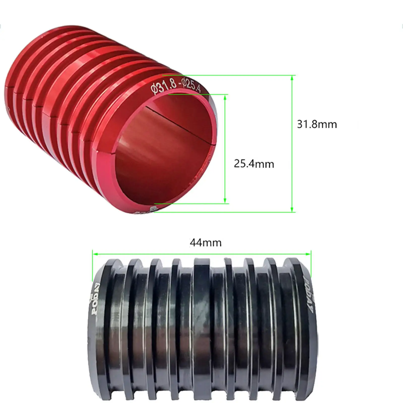 

Bicycle Handlebar Shim Size Reducing Spacer Aluminum Alloy for MTB Road Bike Handlebar Extender Clamp Parts