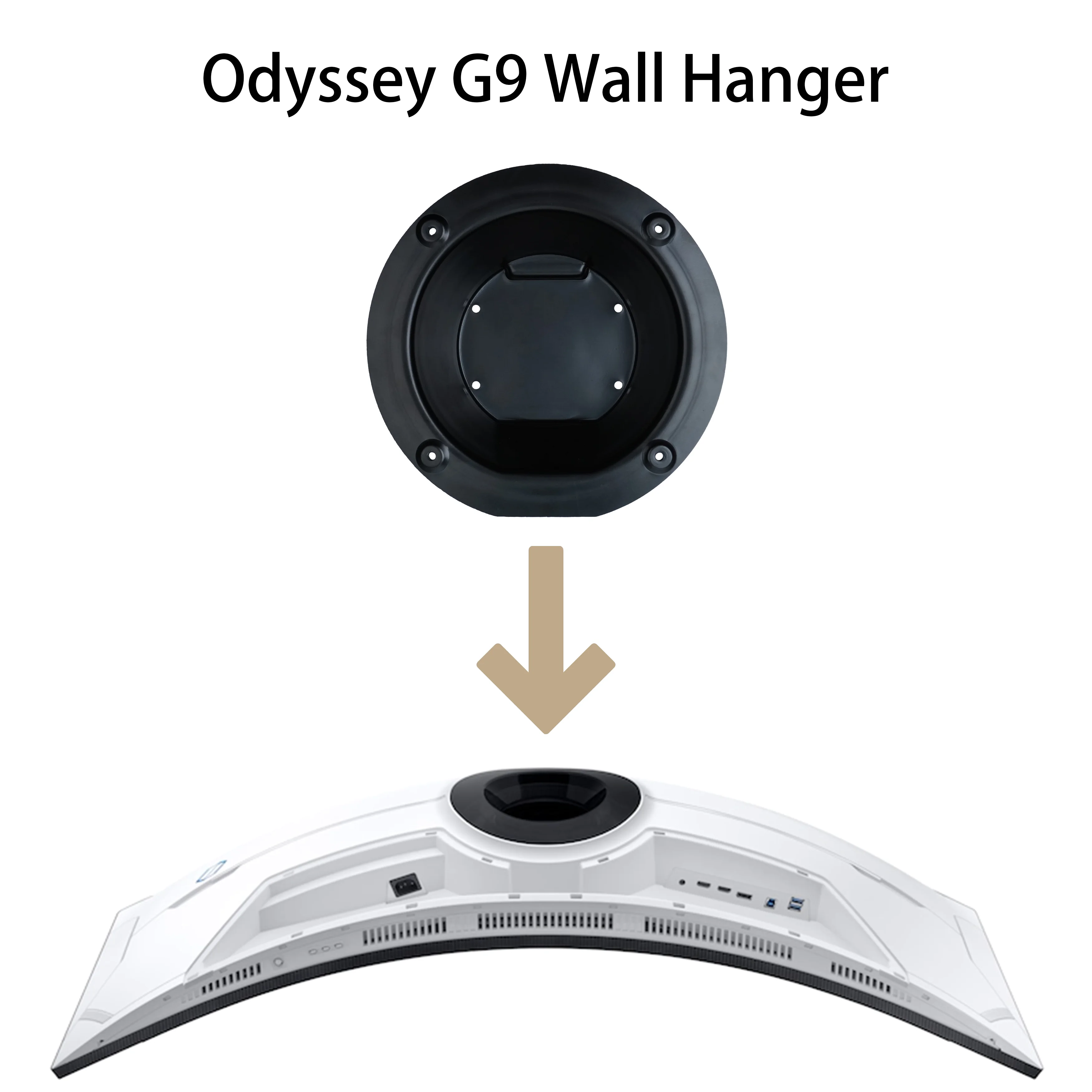 

Odyssey Neo G9 57 Inch Display S57CG952NC S57CG952NN S57CG952NU LS57CG952NNXZA LS57CG952NUXEN New Wall Mount Adapter Bracket