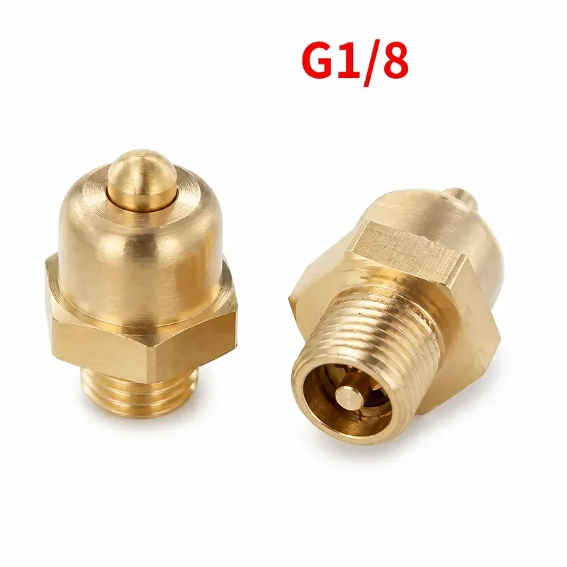 10pcs Air Valve, High Quality Threaded Inflation Nozzle, Pneumatic Core Replacement for Air Expanding Shaft Charging Port Parts