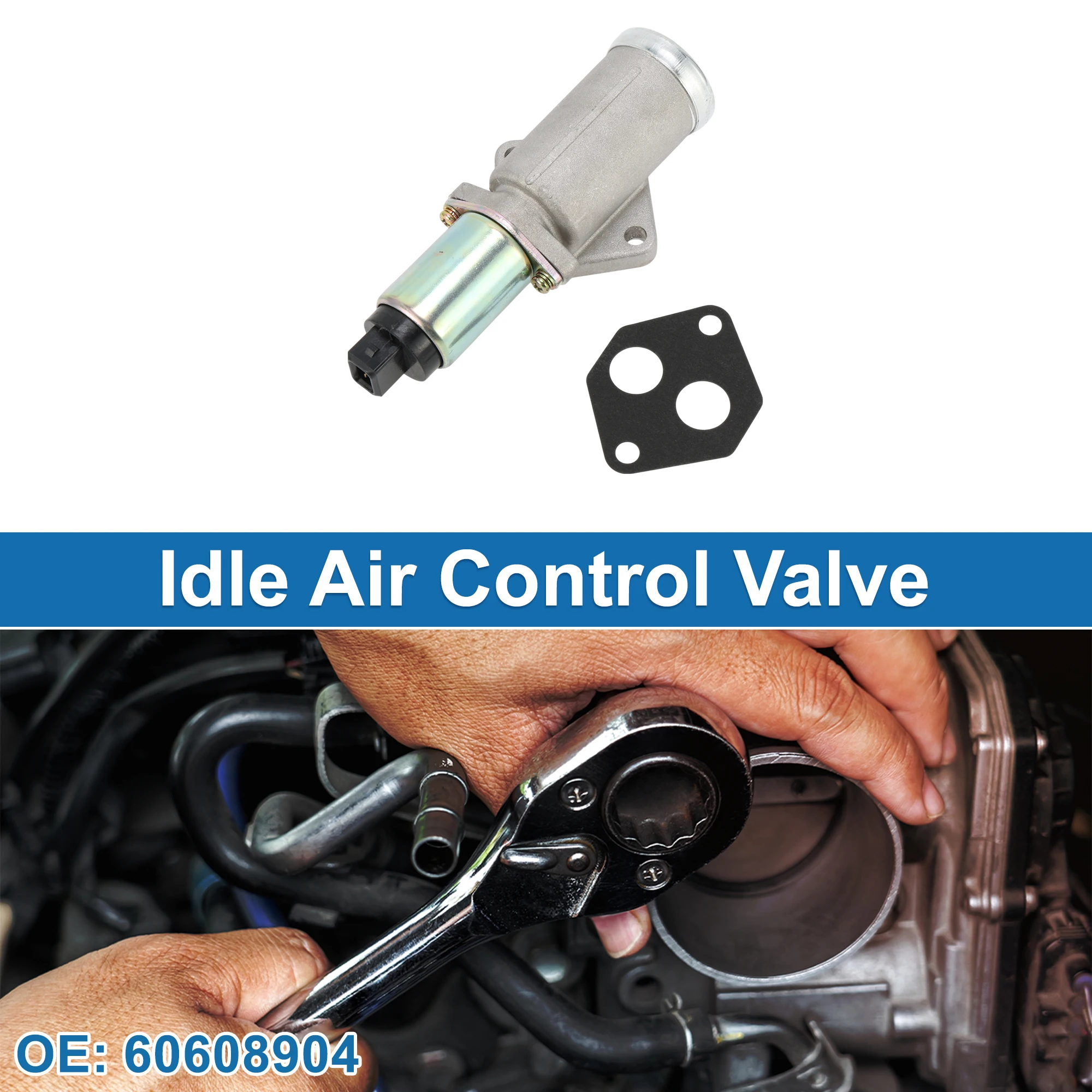 

UXCELL Автомобильный регулирующий клапан холостого хода для Fiat Brava 1995-2001 No 60608904