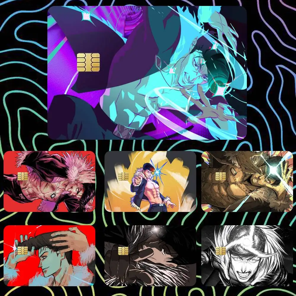 

Ryu Ishigori Jujutsu Kaisen JJK Sticker Film Tape Skin for Credit Card Debit Card Waterproof Stickers