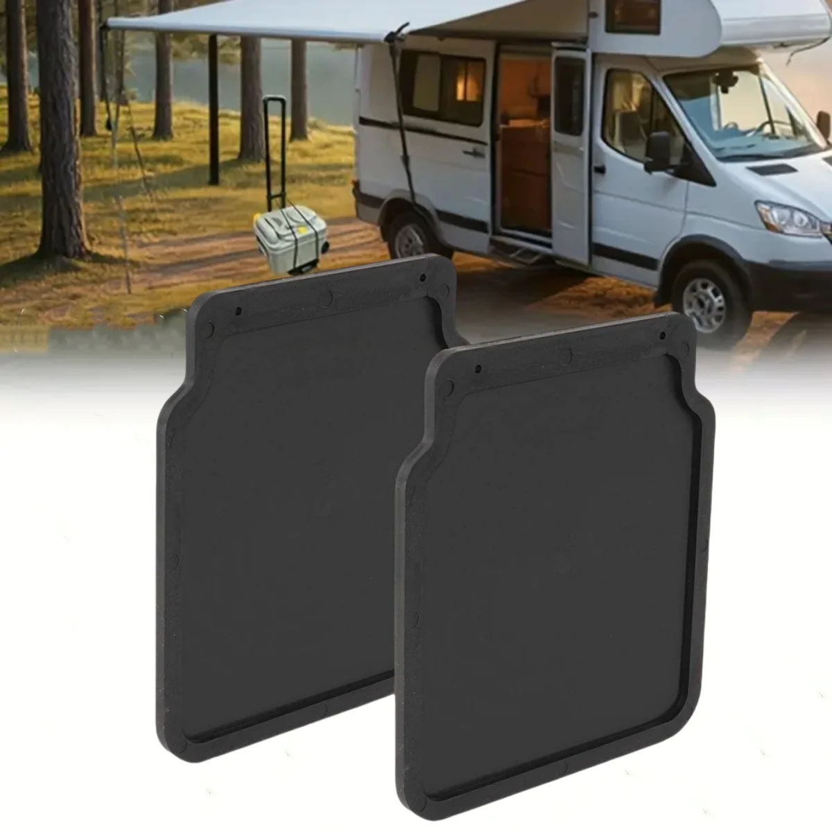 

2Pcs RV Mud Flaps Caravan Trailer Splash Guard Splash Flap 23x20cm High Quality Motorhome Camper Accessories