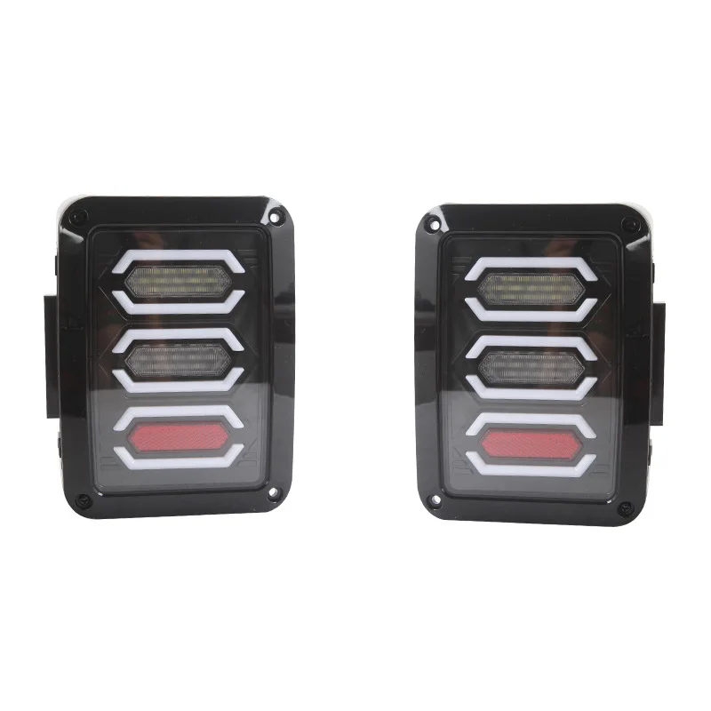 

JK Wrangler модифицированная прозрачная направляющая пластина модификация заднего фонаря «Мститель звездное небо»