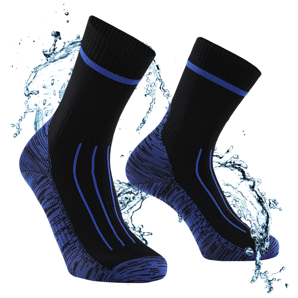 Men Waterproof Socks Breathable Athletic Sock Outdoor Hiking Wading Camping Winter Snow Warm Skiing Sock Riding Sports Socks