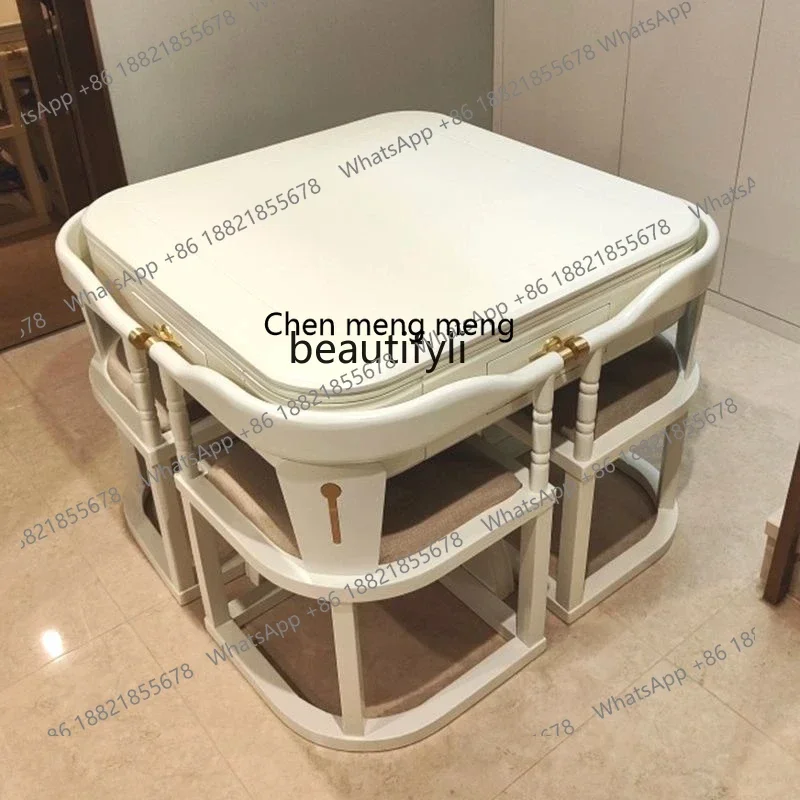 D178 Y Chinese solid mahjong table automatic new multi-functional square electric integrated mahjong machine