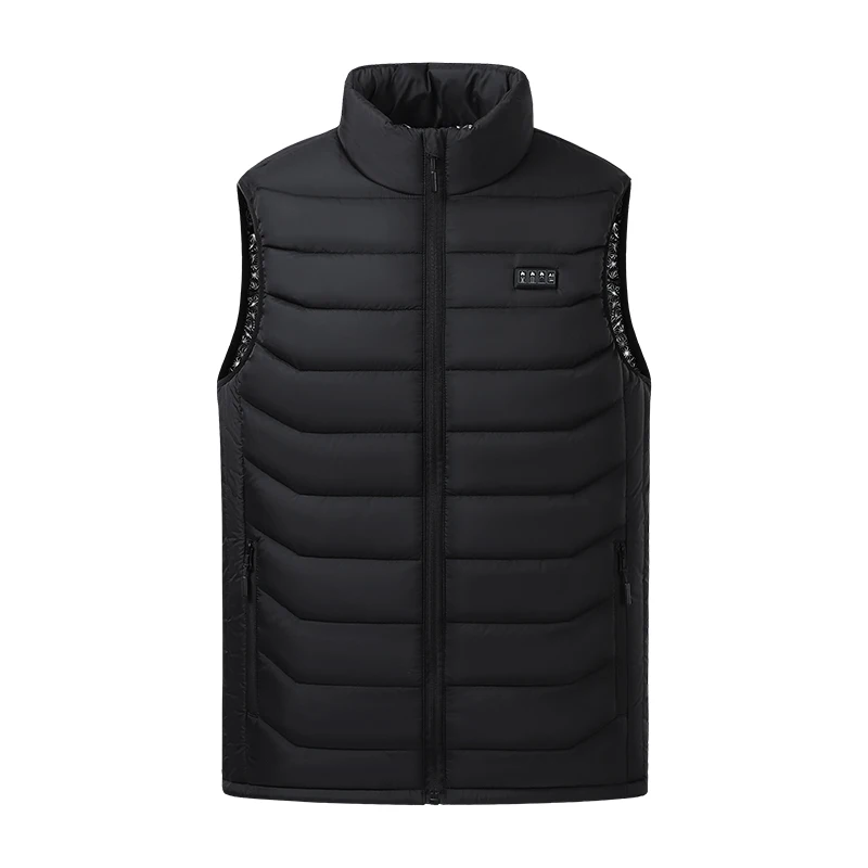 New Winter 28 Zone Intelligent Heating Vest Both Men'S Women'S Thick And Warm Heating Sleeveless Jacket (Excluding Power Bank)