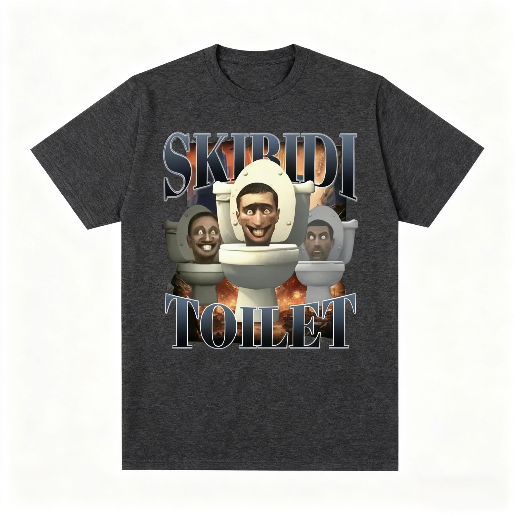 المرأة موضة الهيب هوب الجرافيك قميص تي شيرت غير رسمي Skibidi المرحاض سيجما جيات مضحك ميمي تي شيرت ملابس الشارع الشهير بلايز رجل تيز