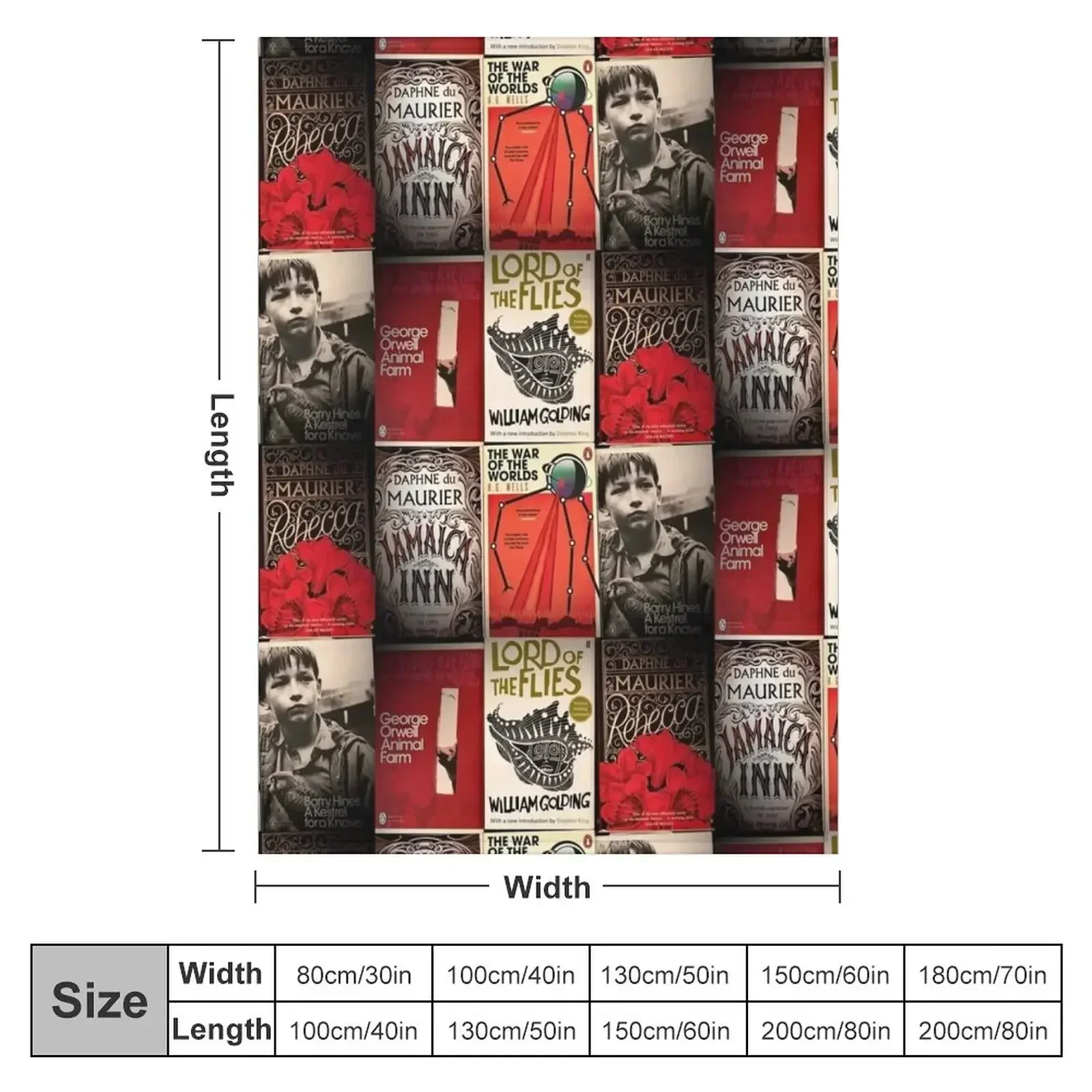 Classic Book Covers Throw Blanket Blankets For Baby Blankets Sofas Of Decoration manga Weighted Blankets